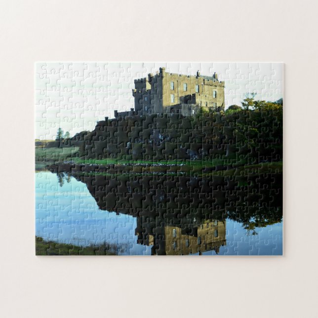 Puzzle Château de Dunvegan sur Skye (Horizontal)
