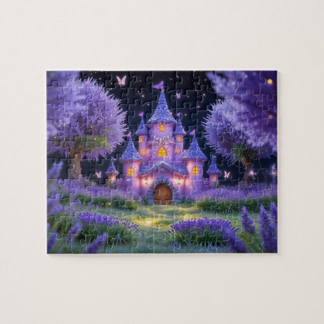 Puzzle Château de Fairy de la Lavande Cachée Grove (Horizontal)