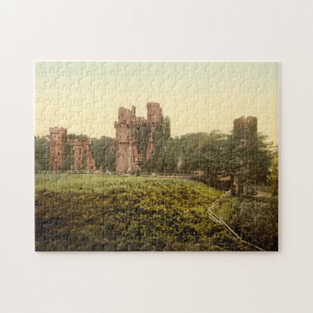 Puzzle Château de Herstmonceux, le Sussex, Angleterre (Horizontal)