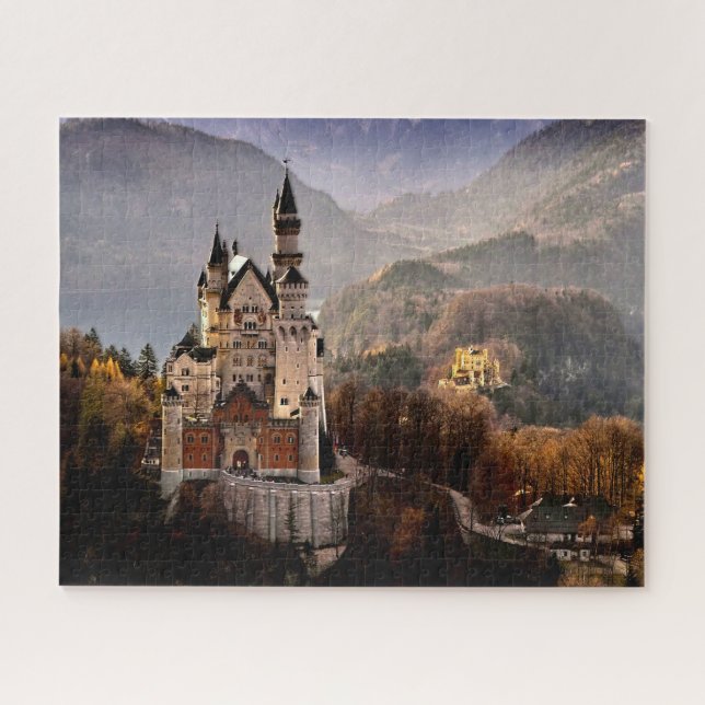 Puzzle Château de Neuschwanstein Allemagne (Horizontal)