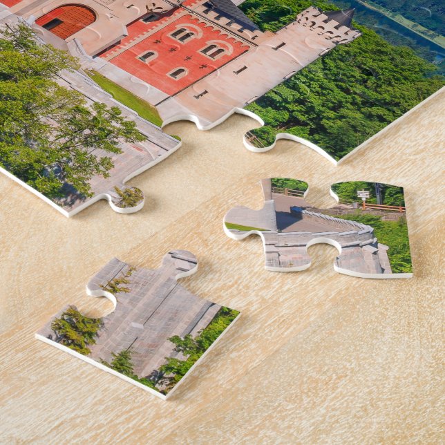 Puzzle Château de Neuschwanstein Allemagne (Côté)