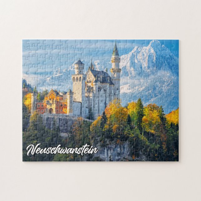 Puzzle Château de Neuschwanstein, Allemagne (Horizontal)