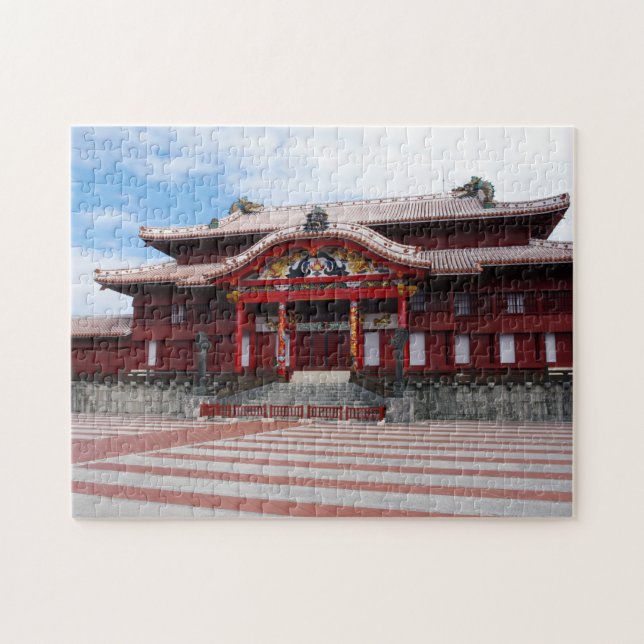 Puzzle Château de Shuri dans l'Okinawa, Japon (Horizontal)
