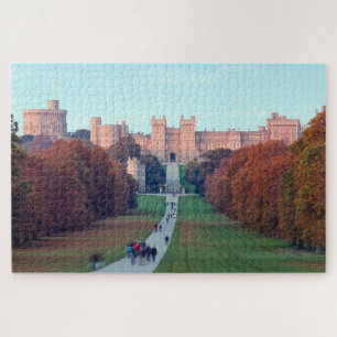 Puzzle Château De Windsor Vue De Long Walk Windsor U K