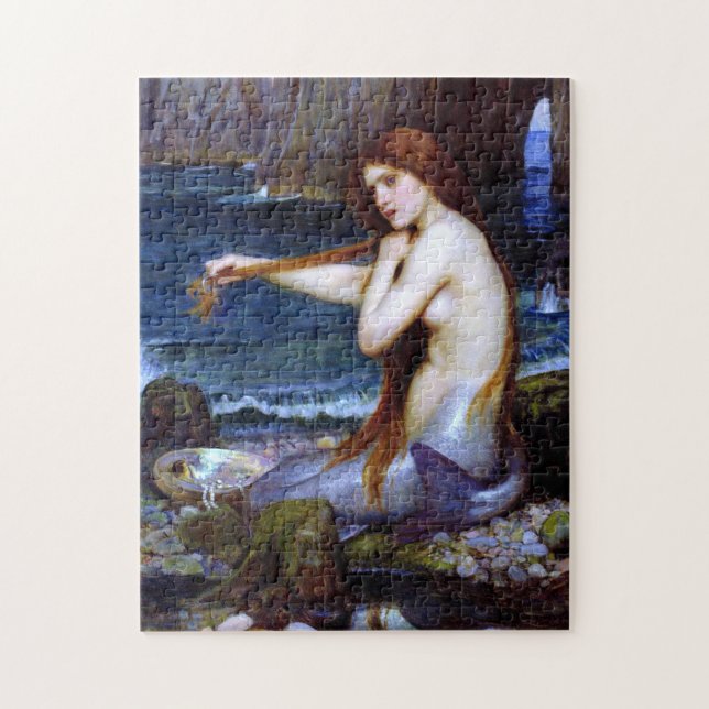 Puzzle Château d'eau : La sirène (Vertical)