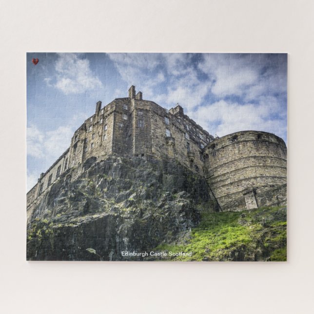 Puzzle Château d'Édimbourg Écosse (Horizontal)