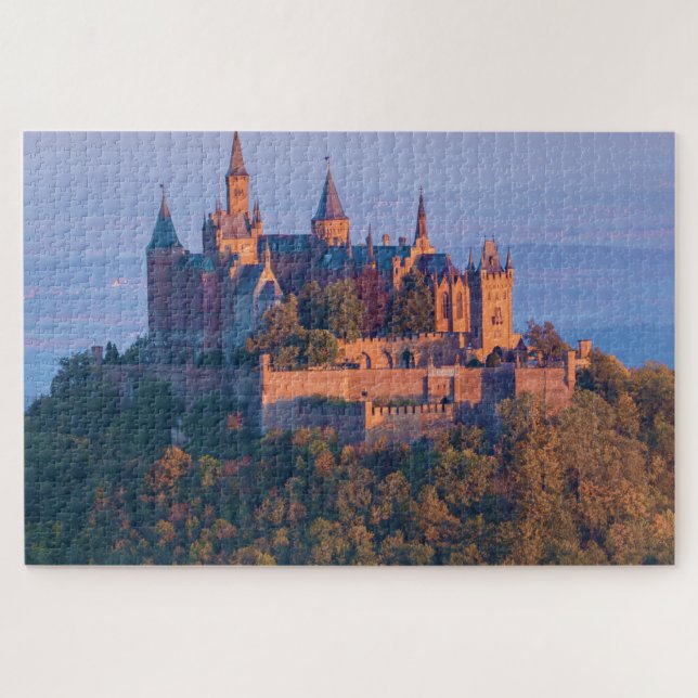 Puzzle Château Hohenzollern Allemagne. (Horizontal)