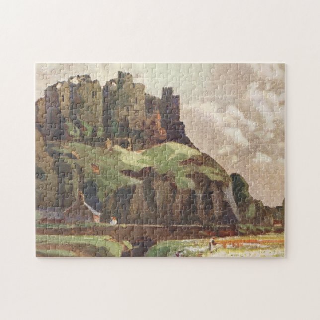 Puzzle Château I, Pays de Galles de Harlech (Horizontal)