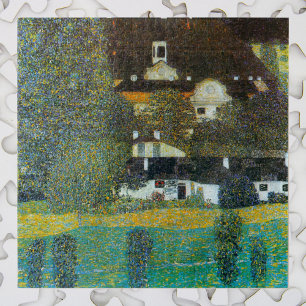 Puzzle Château Kammer sur l'Attersee II de Gustav Klimt