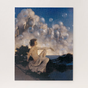 Puzzle Châteaux en Espagne de Maxfield Parrish 1904 Fanta