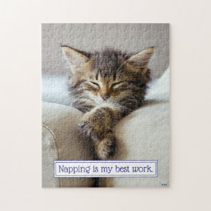 Puzzle Chaton couchant