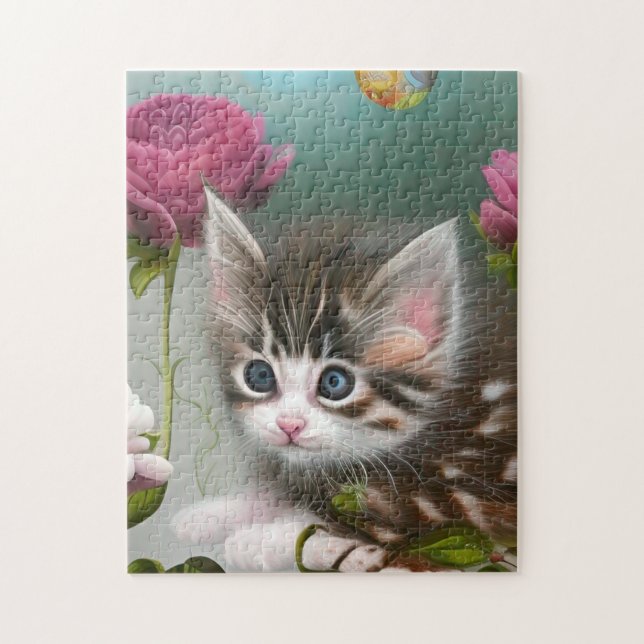 Puzzle Chatons adorables 4 (Vertical)