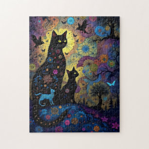 Puzzle Chats Abstraits