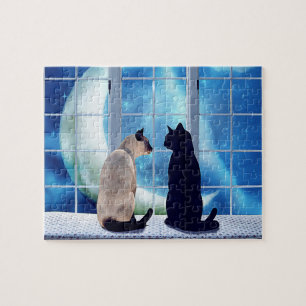 Puzzle Chats de fenêtre