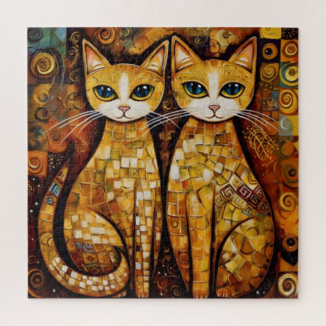 Puzzle Chats du soleil (Vertical)