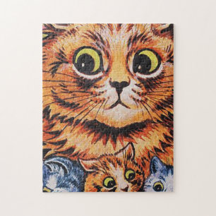 Puzzle Chats Et Ses Chatons Louis Wain