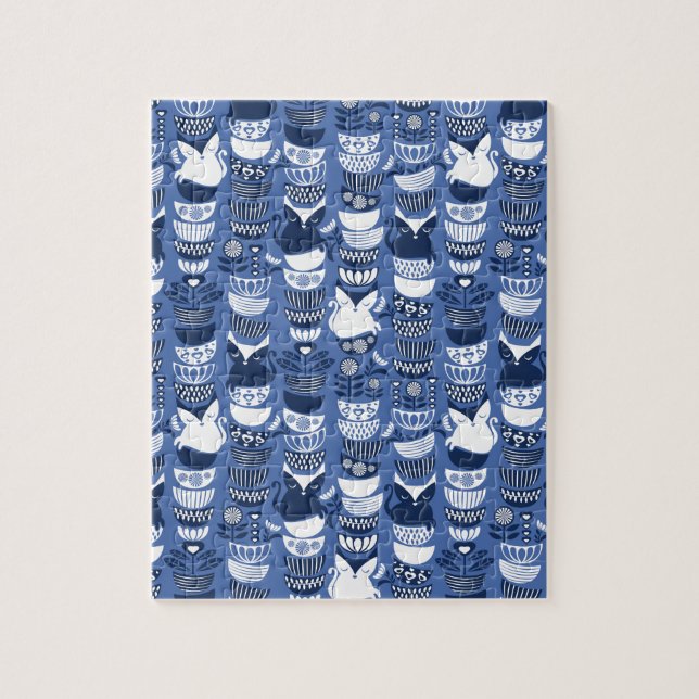 Puzzle Chats folkloriques suédois I (Vertical)