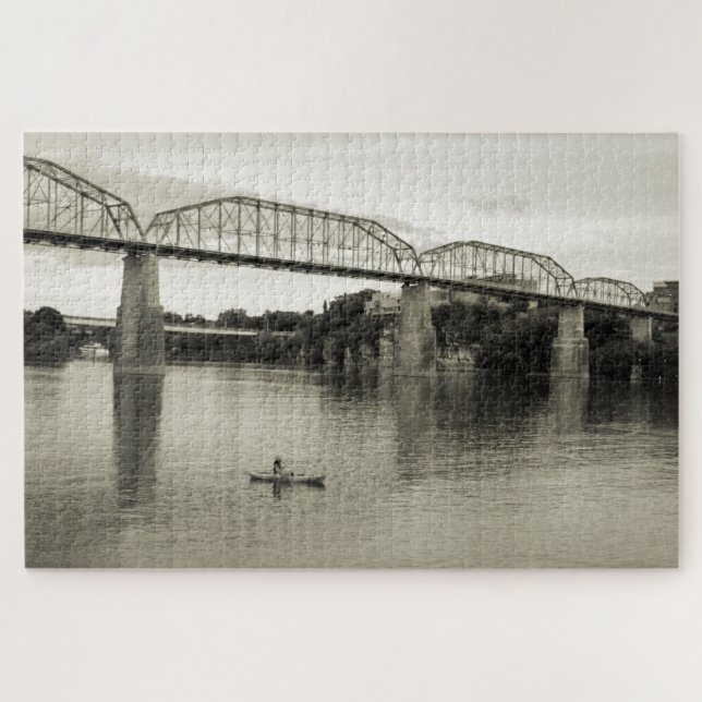 Puzzle Chattanooga, TN - Pont Walnut Street 20x30  (Horizontal)