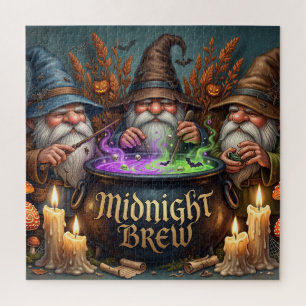 Puzzle Chaudron de Brume de Minuit des Gnomes Sorciers d'