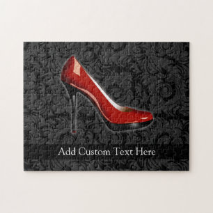 Puzzle Chaussure rouge Sassy