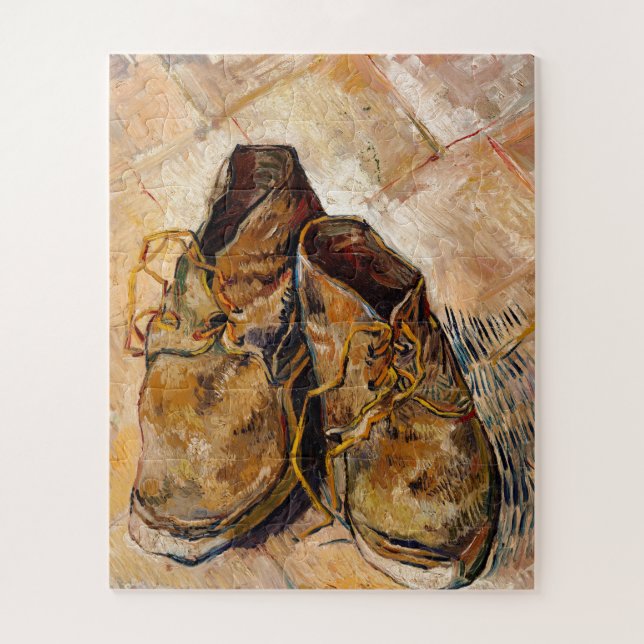 Puzzle Chaussures de Van Gogh Peinture Art (Vertical)