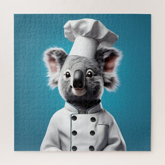 Puzzle Chef Koala (Vertical)