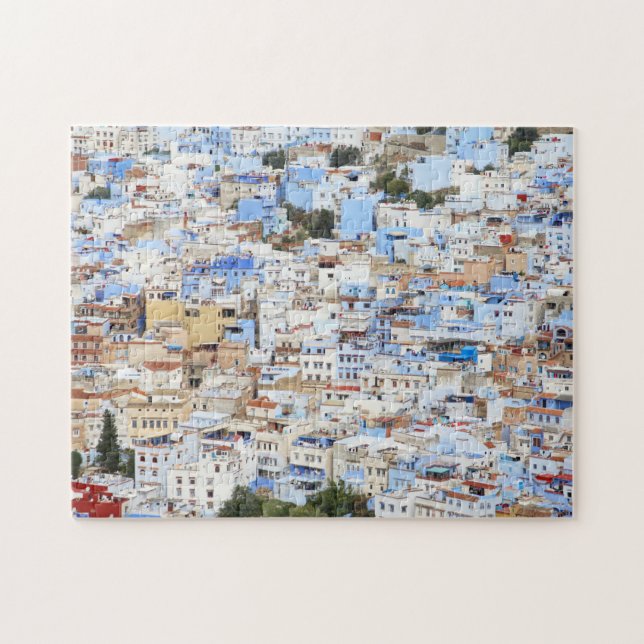 Puzzle Chefchaouen, Maroc (Horizontal)
