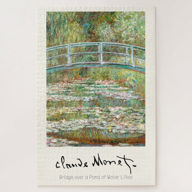 Puzzle Chefs-d'oeuvre Vintages Claude Monet (Vertical)