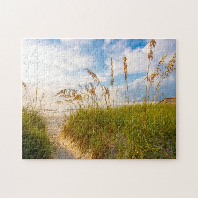 Puzzle Chemin à la plage (Horizontal)