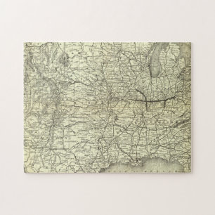 Puzzle Chemin de fer de l'Ohio et du Mississippi
