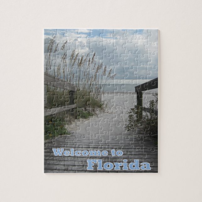 Puzzle Chemin de plage de la Floride (Vertical)