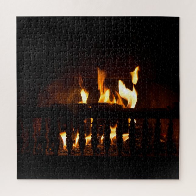 Puzzle Cheminée à la maison (Vertical)