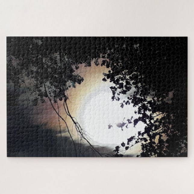 Puzzle Chênes Solaires Et Pins (Horizontal)