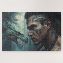 Cherokee Warrior et l'Uktena