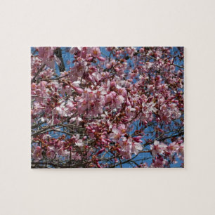 Puzzle Cherry Blossoms et Blue Sky Spring Floral