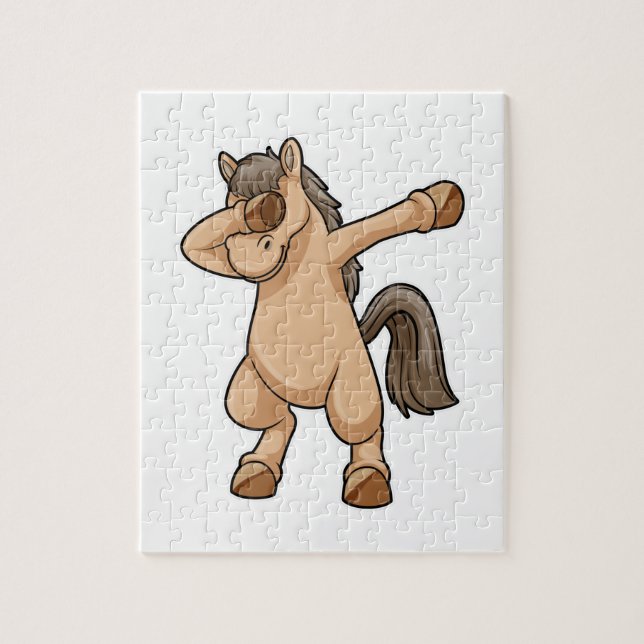 Puzzle Cheval à Hip hop Dance Dab (Vertical)