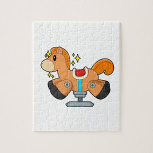 Puzzle Cheval à roche