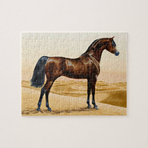 Puzzle Cheval Arabe - William Barraud