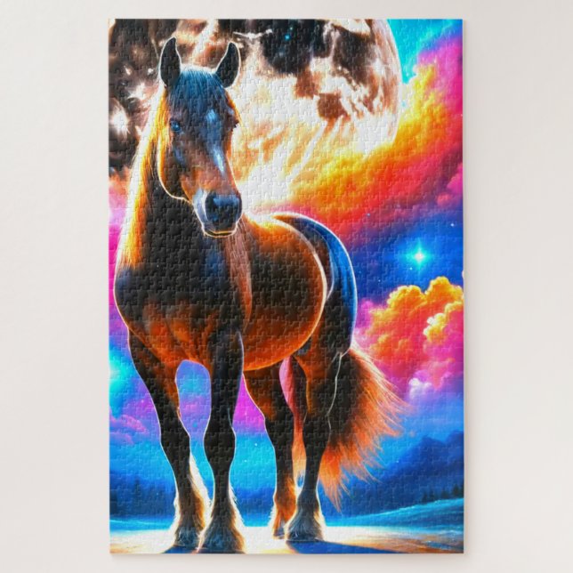 Puzzle Cheval Art (Vertical)