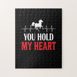 Puzzle Cheval Art Vous Tenez Mon Coeur