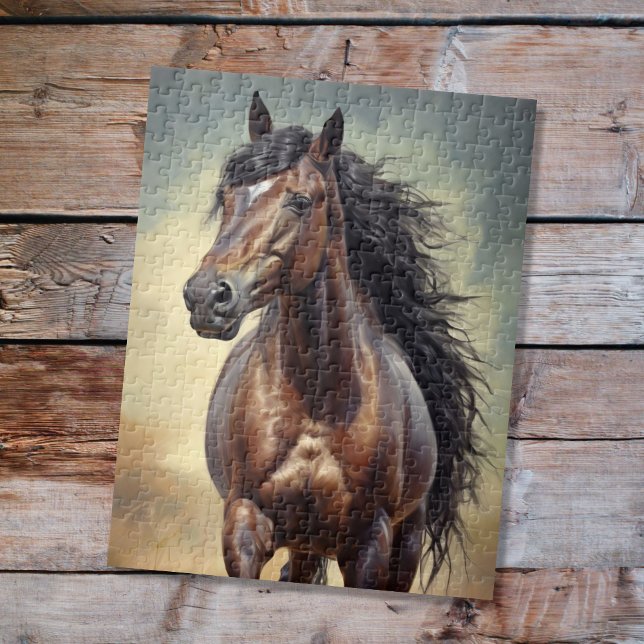 Puzzle Cheval brun (Créateur téléchargé)