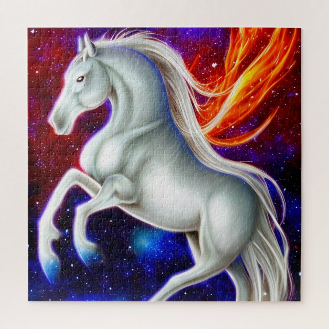 Puzzle Cheval cosmique (Vertical)