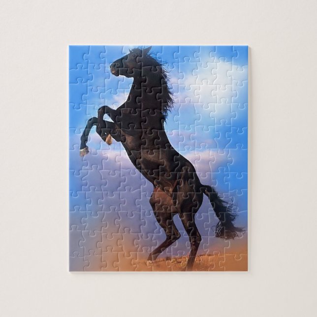 Puzzle Cheval d'élevage (Vertical)