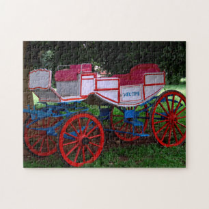 Puzzle Cheval Dessiné Transport Inde.