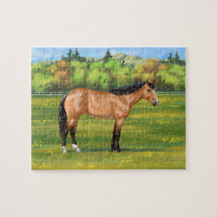 Puzzle Cheval du Quartier des Dun Buckskin