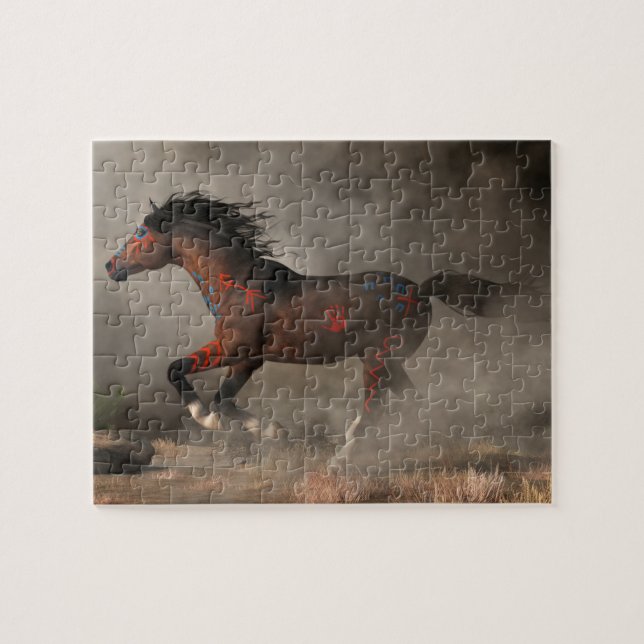 Puzzle Cheval guerrier de la Galloping (Horizontal)