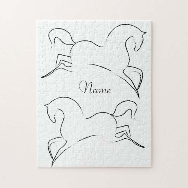 Puzzle Cheval sauvage Thunder_Cove (Vertical)