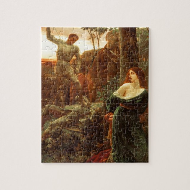 Puzzle Chevalerie [monsieur Frank Dicksee] (Vertical)
