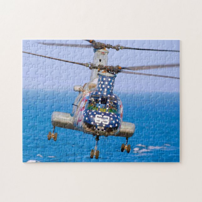 Puzzle CHEVALIER DE MER CH-46E (11x14 POUCES) (Horizontal)
