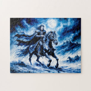 Puzzle Chevalier Vampire Chevauche à Travers une Nuit Ora